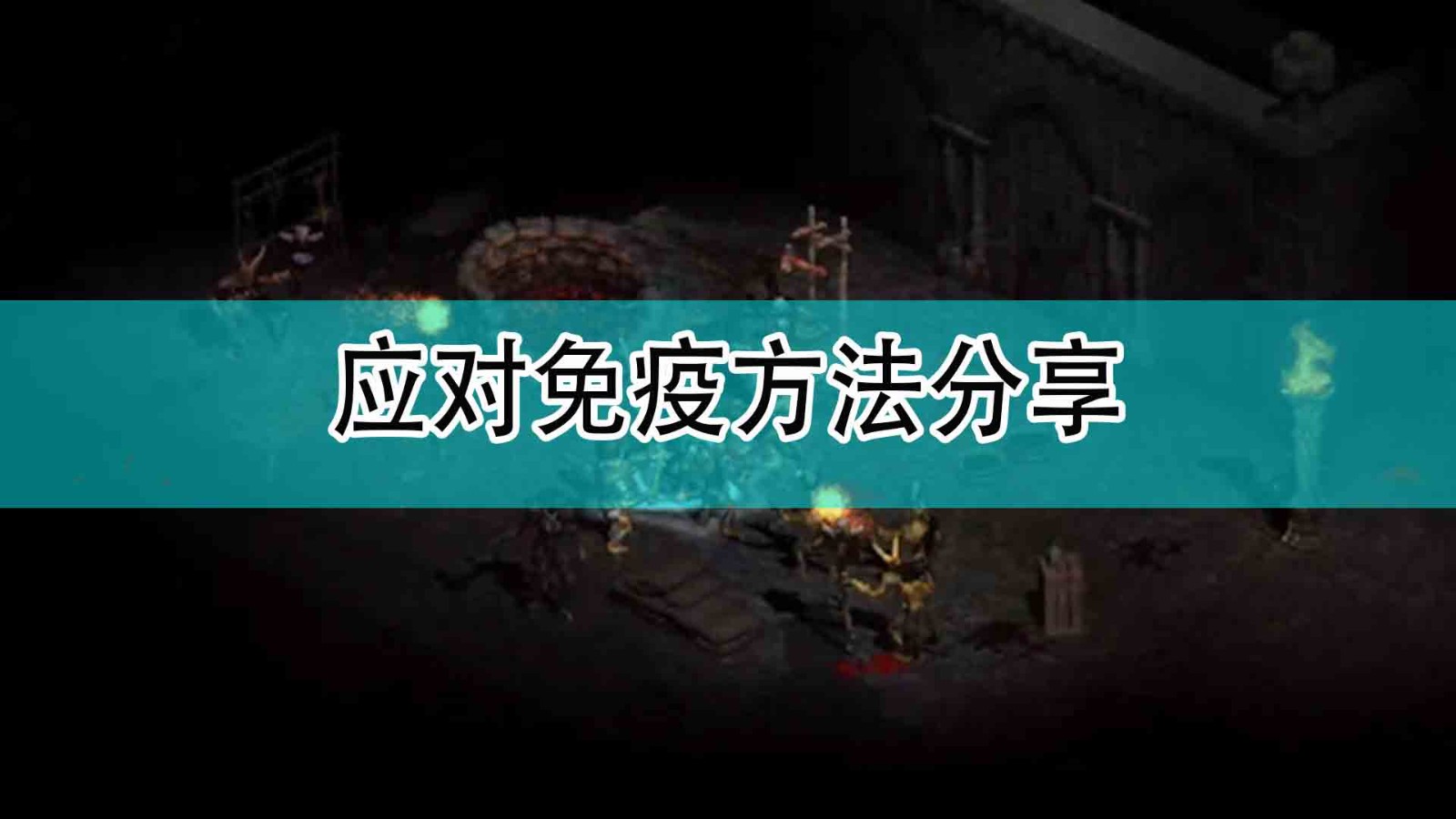 《暗黑破坏神2》应对免疫方法分享